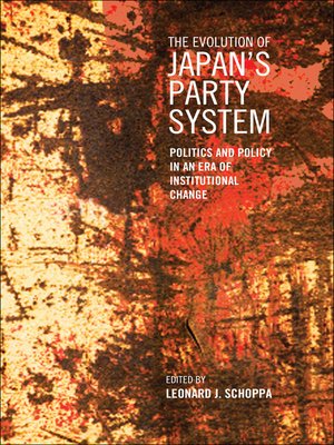 cover image of Evolution of Japan's Party System